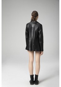 Resim Dericlub Wm032 Gerçek Deri Kadın Ceket 