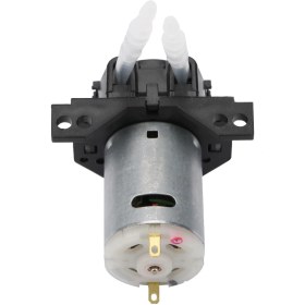 Resim Tenfowee Siyah 24v Peristaltik Pompa, Su Aquariumu Ve Laboratuvar Kimya Analizi İçin, Kolay Bakım, Kendinden Emme Özelliği 3 5 Silikon Boru 