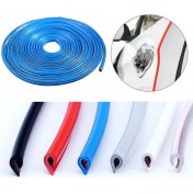 Resim Oto Aksesuarcım Kapı Koruma Fitili U Tip Geçme Şerit 5 Metre Mavi 