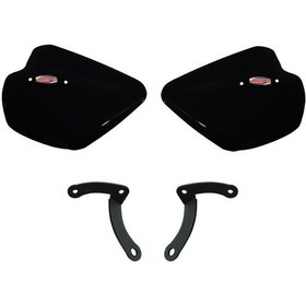 Resim GP Kompozit Yamaha NMAX 125 / 155 2023-2024 Uyumlu Elcik Koruma Siyah 