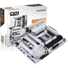 Resim Colorful CVN B650 GAMING FROZEN V14 DDR5 7600Mhz ATX Gaming (Oyuncu) Anakart 