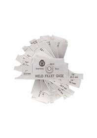 Resim Werka 269-025 3.2-25.4mm Kavis Kaynak Ölçer 