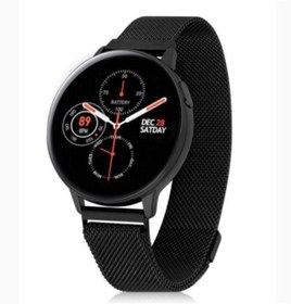 Resim Woom Watch Kanyon - Ios Android S20 Siyah Akıllı Saat Nabız Adım Uyku Tansiyon 