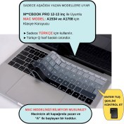 Resim McStorey Laptop Macbook Pro Klavye Kılıf Türkçe Q Baskılı A1534 A1708 ile Uyumlu Ombre 