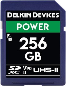 Resim Delkin Devices 256GB Power SDXC UHS-II U3/V90 Hafıza Kartı (DDSDG2000256) 