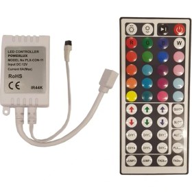 Resim Dora Led Rgb Ir Kontrol Kumandalı Driver 44 Tuşlu 