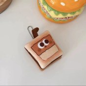 Resim OEMG Yeni Yaratıcı Sevimli Anahtarlık Karikatür Peluş Bebek Kolye Çok Yönlü Anahtarlık Kolye Çanta Bebek Çekicilik (Yurt Dışından) 