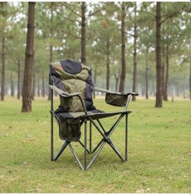 Resim Madfox Alphaback R108 Katlanır Kamp Sandalyesi Shadow Moss Haki - Gri 