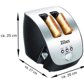 Resim Storemax Çelik Ekmek Kızartma Makinesi | 2 Dilim Ekmek Kızartma Makinesi | Tasarım Ekmek Kızartma Makinesi | Eğimli Tost Makinesi | Kızartma Makinesi | 1000 Watt | Paslanmaz Çelik Gövde | Kademesiz Ayarlanabilir | Inox Tasarım | 