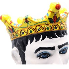 Resim Moor Dekoratif Kral Büst Heykel 