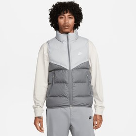 Resim Nike Windrunner Erkek Gri Yelek 