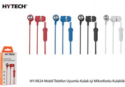 Resim Hytech Hy-xk24 Beyaz Mobil Telefon Uyumlu Kulak Içi Mikrofonlu Kulaklık 