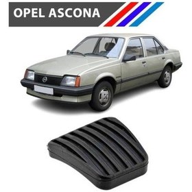 Resim Opel Ascona Debriyaj Fren Pedal Lastiği 2 Adetli Set 1981-88 