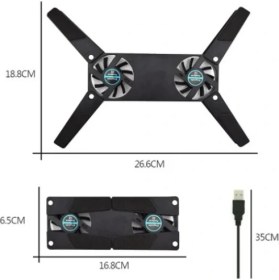 Resim Ozcmax Katlanabilirr Laptop Soğutucu 