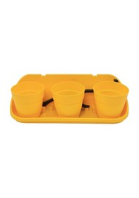 Resim Poliwork Askılı Balkon Saksı 3'lü Set 3,3 Lt 475 160 155 Mm 