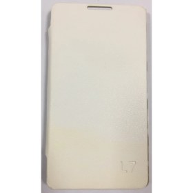 Resim İksir Lg Optimus L7 P705 Flip Cover Kapaklı Kılıf 