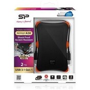 Resim Silicon Power Armor 2 TB 2.5 A30 Usb 3.0 Sıyah 