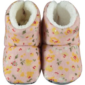 Resim Civil Kız Çocuk Panduf 18-26 Numara Ekru 