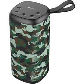 Resim Zealot S35 Kırmızı Kamuflaj Taşınabilir Bluetooth Hoparlör (Yurt Dışından) 