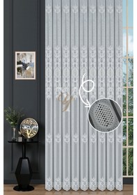 Resim Np-2452-1 Tül Perde V-fikse Ekru 