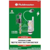 Resim Fluidmaster Rezervuar İç Takım doldurma - Boşaltma Grubu 400-550 Siyah 