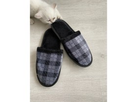 Resim Ebruli Butik Erkek Bohça Çeyiz Ev Terliği 