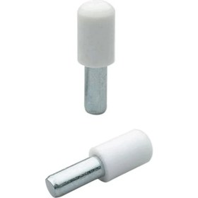 Resim Metali Plastik Başlı Metal Raf Pimi 100 Adet 