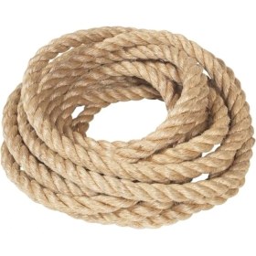 Resim Lidyahan Store Halat Dekor Ipi 5 mm 10 Metre Ip Halat Ip Hasır Ip Jüt Kendir Ip 