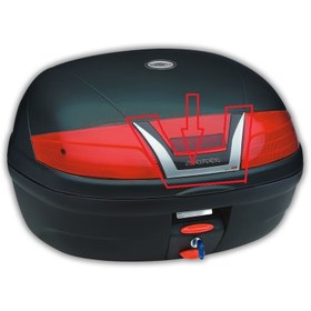 Resim Kappa Z665 K46 Çanta Reflektör Logo 