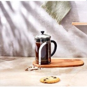 Resim Porto 800ml French Press Metal - Siyah 