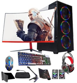 Resim RAMTECH FULLFORCE FF86 İ5 6500 16GB RAM 256GB SSD 1TB HDD 4GB GTX1050Tİ 23,6" OYUNCU MASAÜSTÜ BİLGİSAYAR 