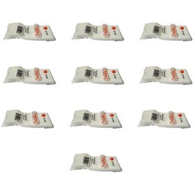 Resim Plastik Çatal Beyaz Renkli Parti Piknik Davet Doğum Günü Çatalı - 18 Cm. - 25 Adetlik 10 Paket 