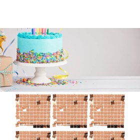 Resim Wezone 6 Adet Güller Altın Renkli Pvc Parlak Zırhlı Duvar Paneli - Fotoğraf Arka Planı, Parti, Düğün Ve Özel Gün Dekorasyonu - Kolay Kurulum, Tekrarlı Kullanım Gül Altın 