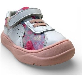 Resim Tuğba Ortopedi 113 Bebek Deri Sneaker Beyaz/pembe 