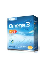 Resim Biowell Luazu Omega 3 D3 60 Kapsül 