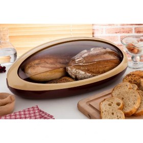 Resim Oval Ekmek Saklama Kutusu 