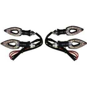 Resim Motosiklet Led Üçgen Sinyal 4 Adet Üniversal 272616157 