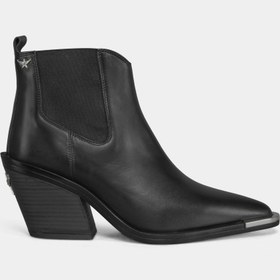 Resim BELLINI BLACK LEATHER BOOTIES - Black / 41 EU 