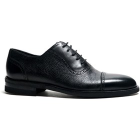 Resim Pierre Cardin Kauçuk Taban Oxford Style Cap Toe Model Klasik Aykkabı 