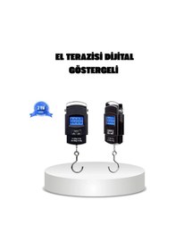 Resim Dijital El Kantarı - 50 Kg Taşıma Kapasiteli, Taşınabilir Hassas Tartı 