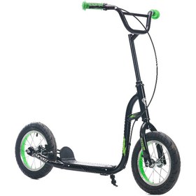 Resim Corelli Slippy 12 Jant 2 Tekerli Çocuk Scooter - Siyah - Yeşil 