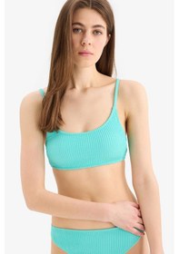 Resim DeFacto Regular Fit Bürümcük Bikini Üstü-Fall in Love B7207AX25SMGN1173 