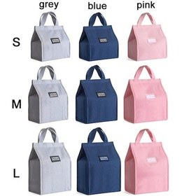 Resim Novahub 1 Adet Su Geçirmez Yalıtımlı Termal Çanta S/m/l Kahvaltı Düzenleyici Dayanıklı Beslenme Kutusu Piknik Seyahat Pembe Pembe 