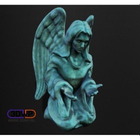 Resim Opencart Melek Heykelini Düşünmek Heykel 3d Tarama Sadece Plastik Aparattır 