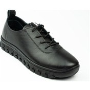 Resim Voyager 9050 Siyah Deri Günlük Kadın Ayakkabı 001 