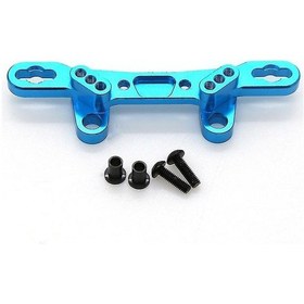 Resim Springsun Tamiya Tt02 Tt-02 İçin Yüksek Dayanımlı Metal Amortisör Kulesi - Mavi 
