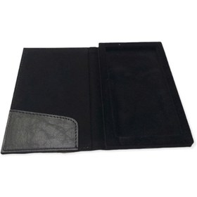 Resim Matar Endüstriyel Mutfak Ekipmanları Suni Deri Sandıklı Hesap Sümeni 14x20 Siyah Renk 