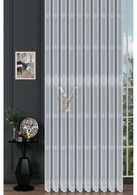 Resim 24p7484n Tül Perde V-fikse Ekru 