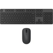 Resim Wireless Kablosuz Klavye Ve Mouse Seti Siyah Xiaomi