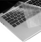 Resim Microcase Macbook Pro 13.3 A1708 Silikon Klavye Koruması - Eu Şeffaf 